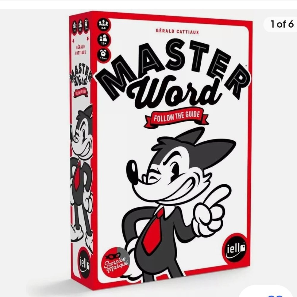 Board Game - Master Word: Follow the Guide - NWT